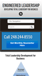 Mobile Screenshot of engineeredleadership.com